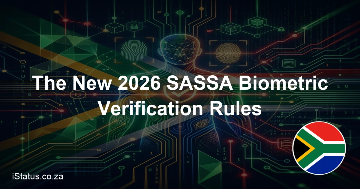 The New 2026 SASSA Biometric Verification Rules: How to Avoid a Suspended Grant