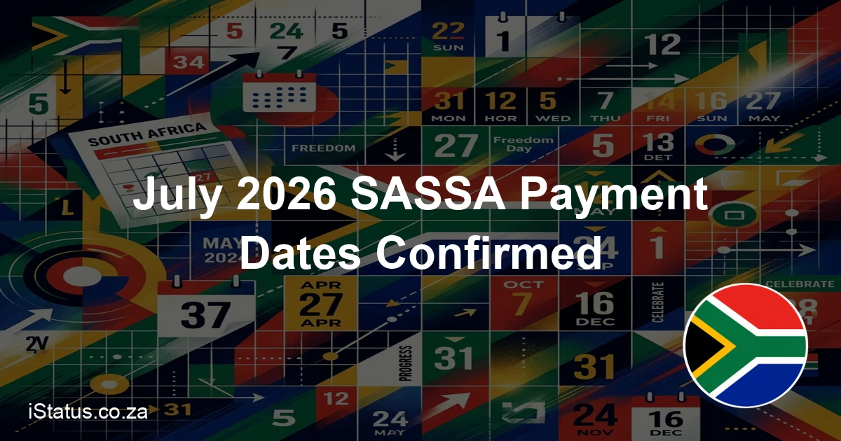 July 2026 SASSA Payment Dates Confirmed: When Will the R370 Clear?