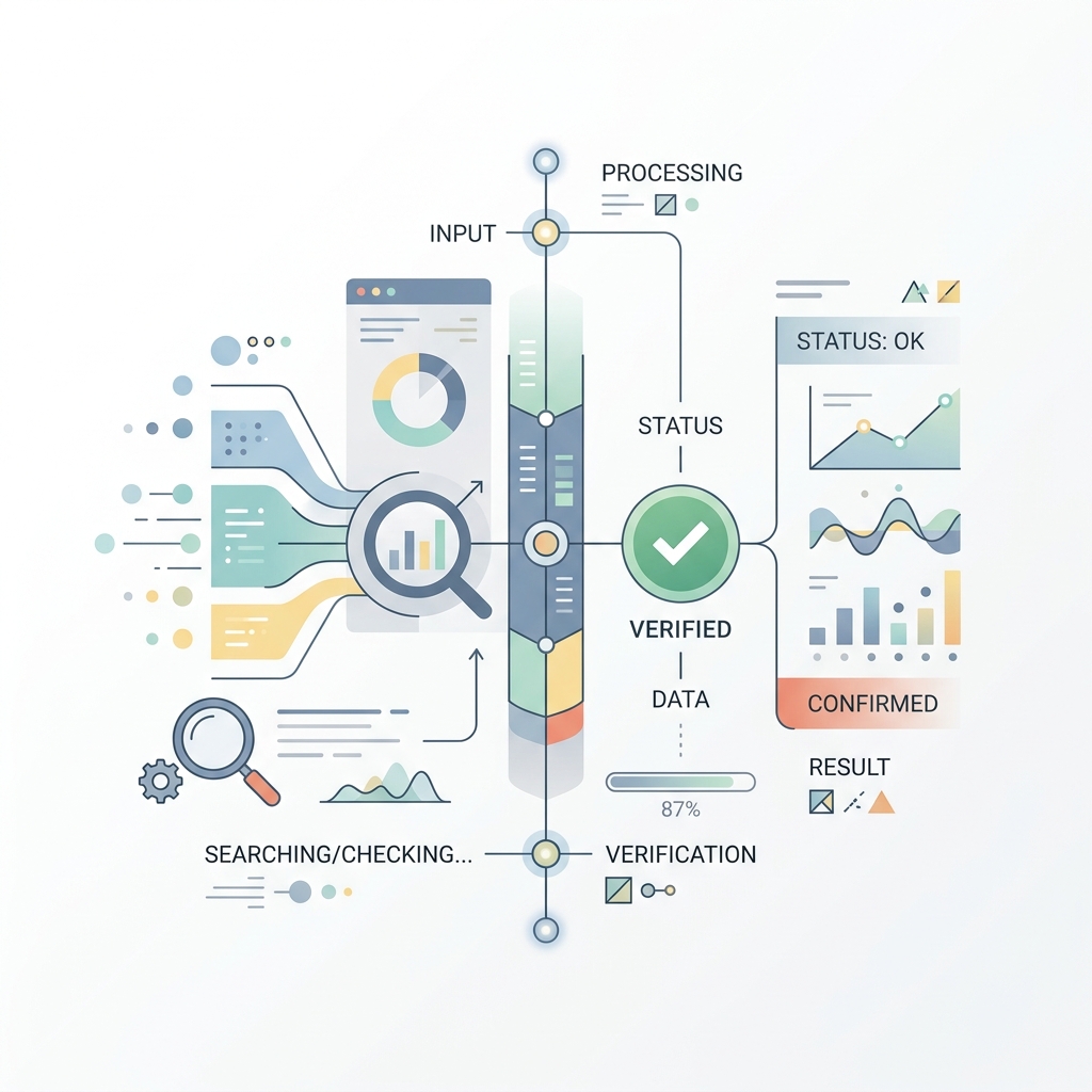 Status Check Illustration